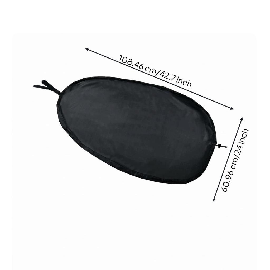 Kayak Cockpit Cover 420D Oxford Cloth Oval