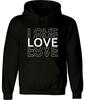 Love Is Love Love Transcends All Unisex Hoodie Sweatshirt Valentine's Day