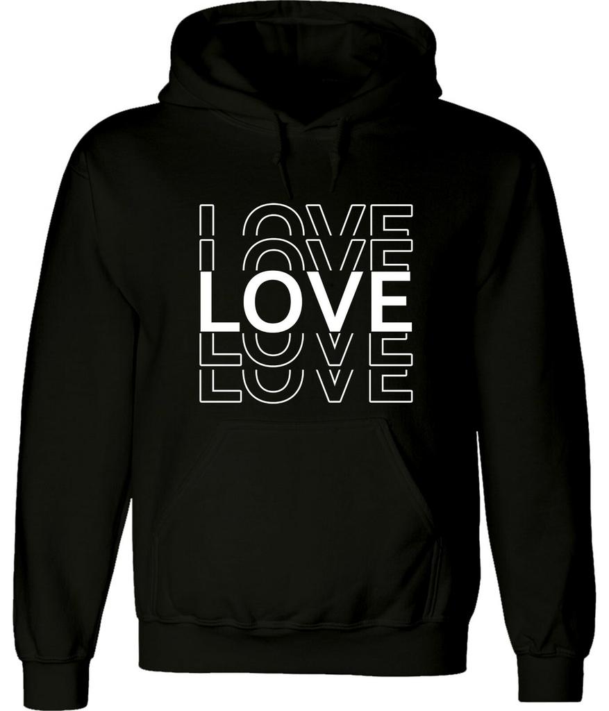 Love Is Love Love Transcends All Unisex Hoodie Sweatshirt valentine's day