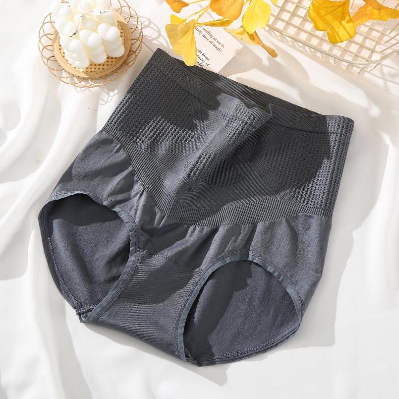 Female Spring and Autumn Sexy Thread Protection Palace Abdominal Girdle Waist Shaping High Waist Triangle Briefs