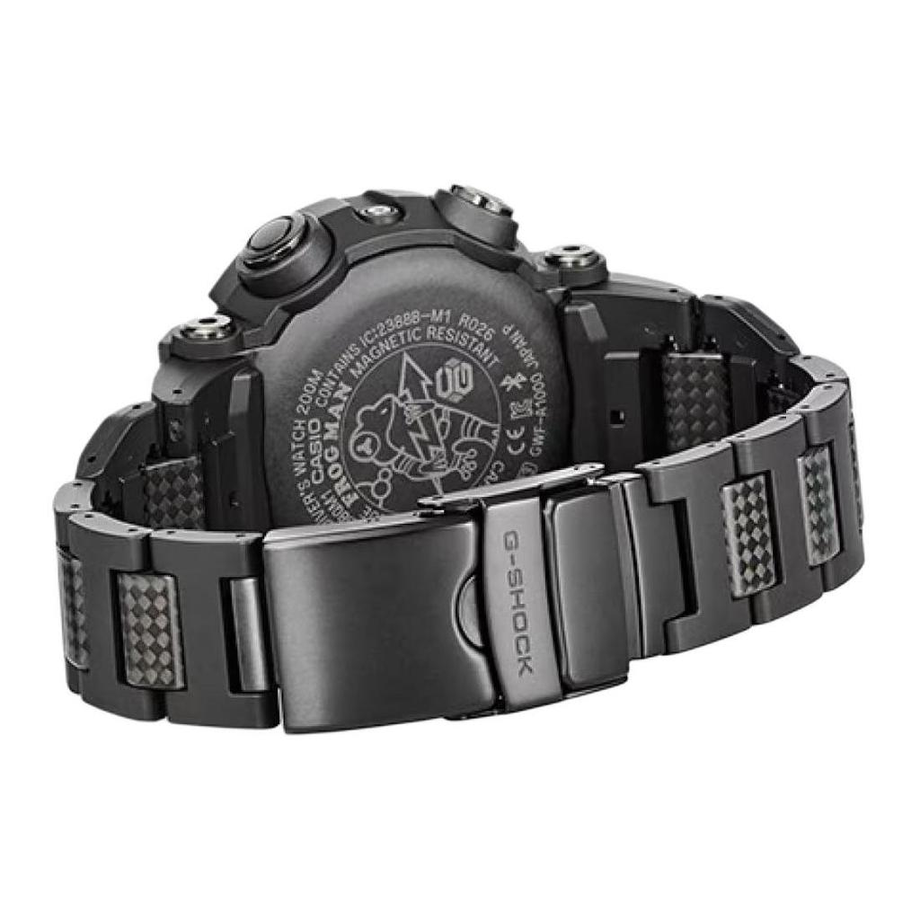 Casio Męski zegarek z serii MASTER OF G-SEA Czarny GWF-A1000XC-1APR