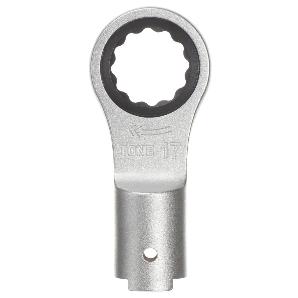 TONE Interchangeable Torque Wrench Ratchet Box 12mm 17mm Width 12DRM-17 Head, Diameter,