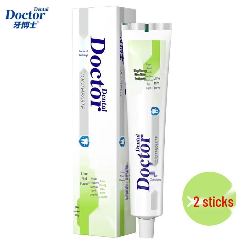 Dr. DENTAL Lime Mint Whitening Toothpaste