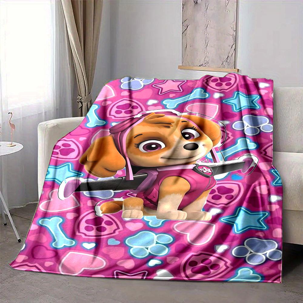 1Pc Christmas Chase Blanket Soft And Comfortable Casual Warm Camping Travel Christmas Halloween Gift M91762