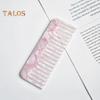 Cellulose Acetate Hair Comb Wide Teeth Anti-static Scalp Massage Pocket Comb Marbling Men Women Wet Dry Short Long Curly Hair Detangling Comb