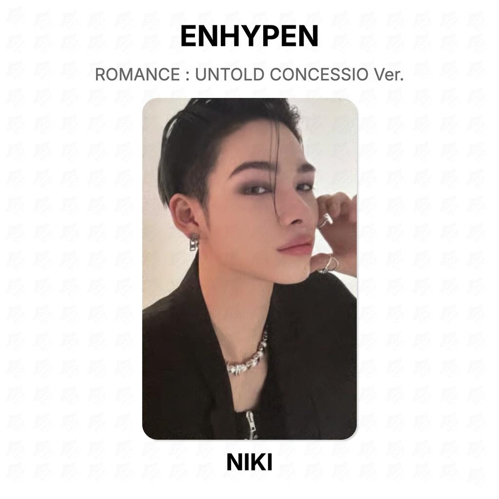 ENHYPEN ROMANCE : UNTOLD CONCESSIO Ver. Official Photocard