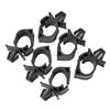Route Fasteners Clips Clamp Cable Black Plastic Fender Bumper Wire Harness