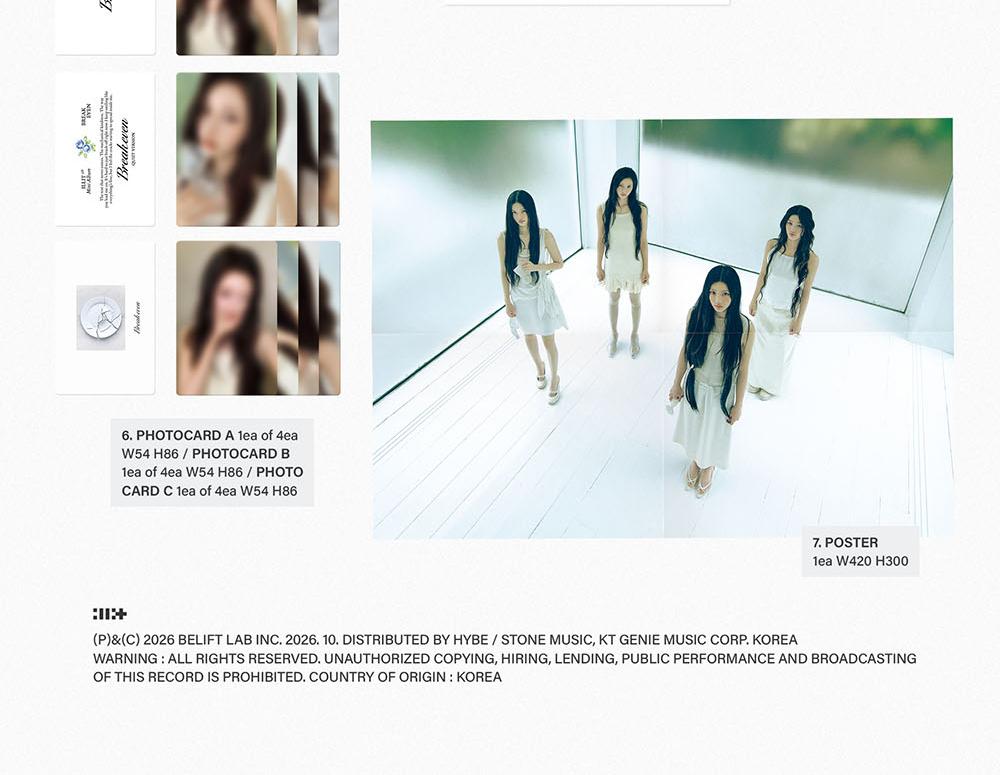 [POB] Illit [BREAK EVEN] 5th Mini Album