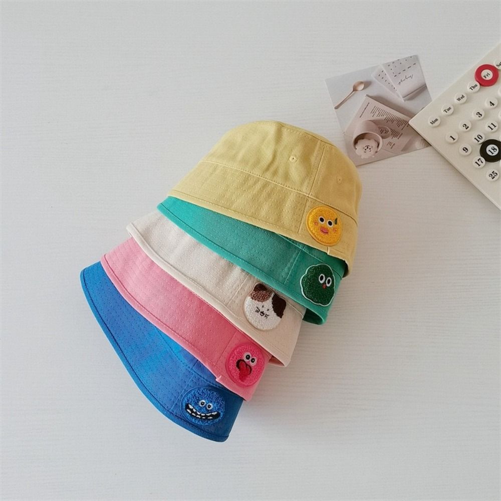 Breathable Basin Hats Wide Brim Baby Cap Fashion Bucket Hat  Boys Girls