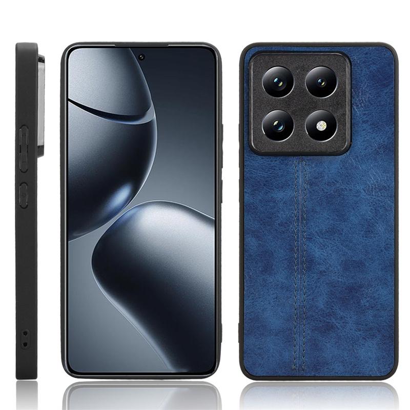 For 14T Pro Case Luxury Can Be Attached With Card Package Calfskin PU Leather Ultra Thin back cover for 14T Pro