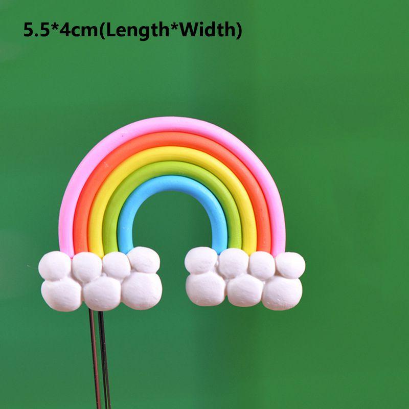 Argilla Morbida Arcobaleno Accessori Paesaggio Miniatura