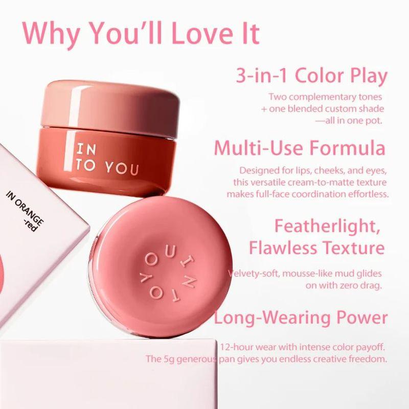 INTO YOU - Clash & Dou Lippenstift-Schlamm - 6 Farben