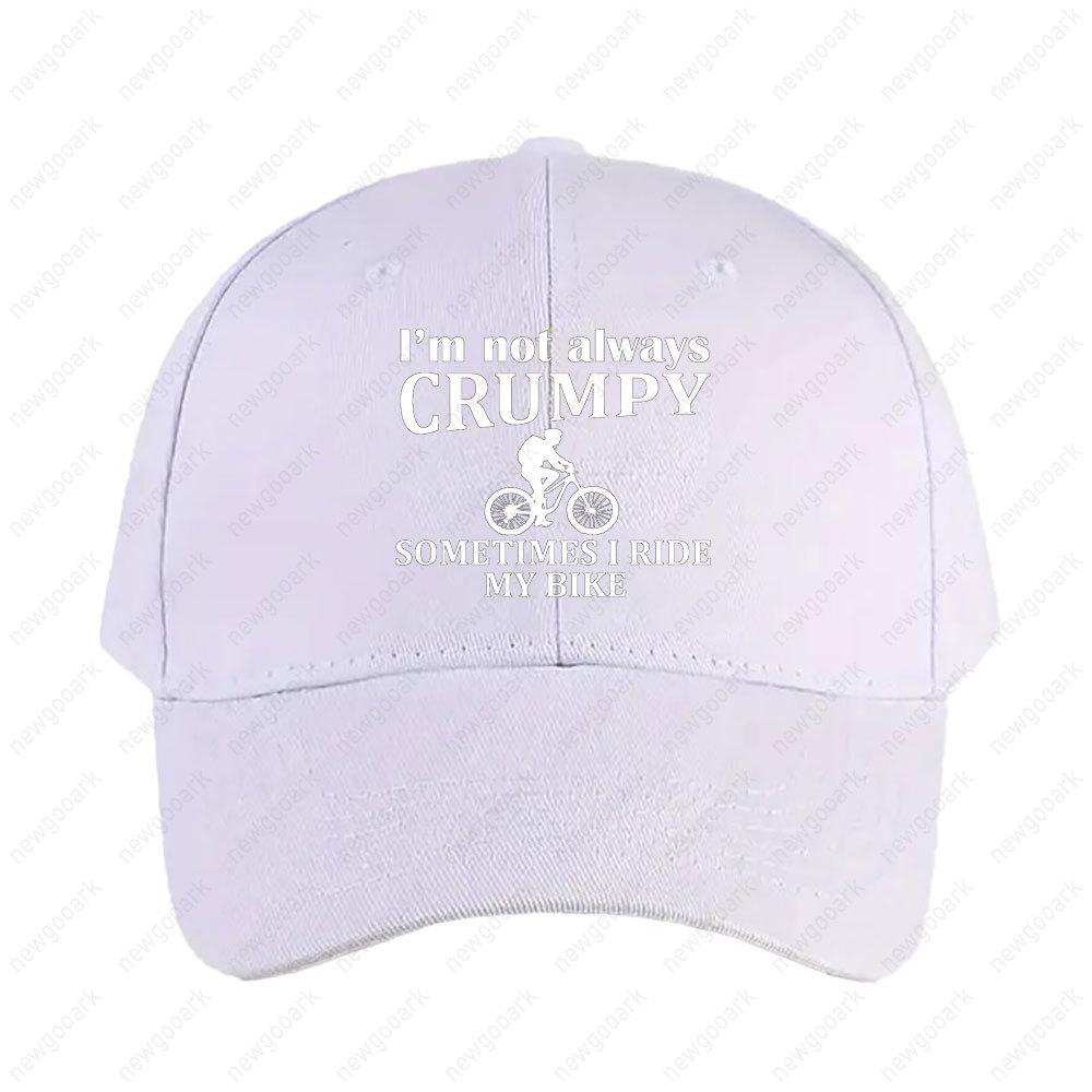 Funny Cycling Mountain Bike Biking Quotes Sayings Cap Women Unisex Adult Hat Casual Adjustable Printed Baseball Caps Trucker Cap