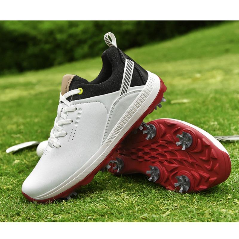 New men's large-size non-slip and waterproof golf shoes, lightweight and wear-resistant sports shoes