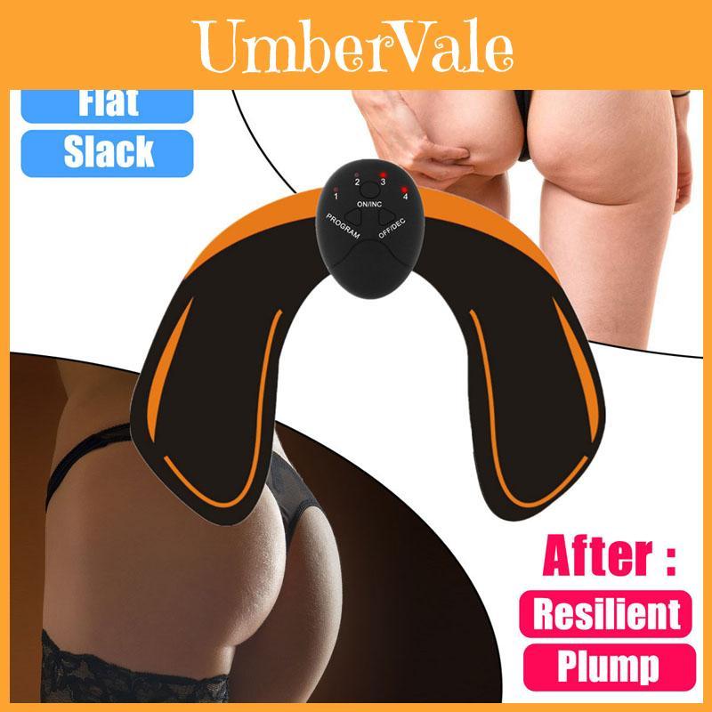 Ems Butt Lifting Trainer For Men And Women Pu Material Portable Fitness Device