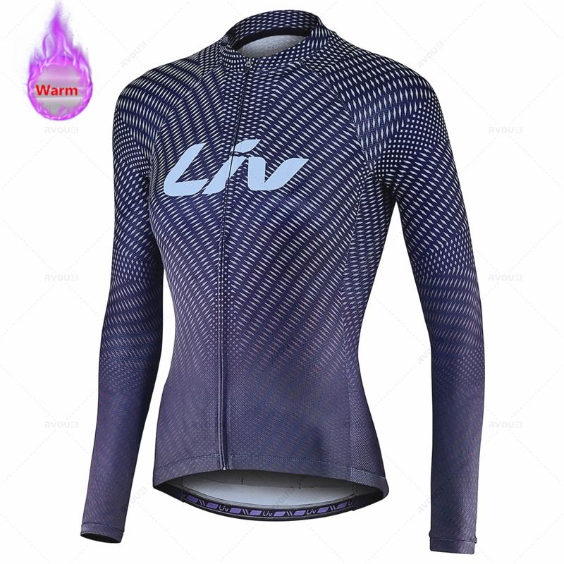 2026Women Winter Bicicleta Set Outdoor Thermal Fleece Cycling Clothing Road Bike Shirt MTB Jersey Bicycle Uniform Roupa Ciclismo