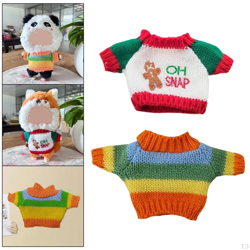 20cm Doll Apparel Sweater Outfits for Kids Ages 5-10