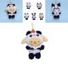 Cute And Cuddly Panda Series Plush Keychains