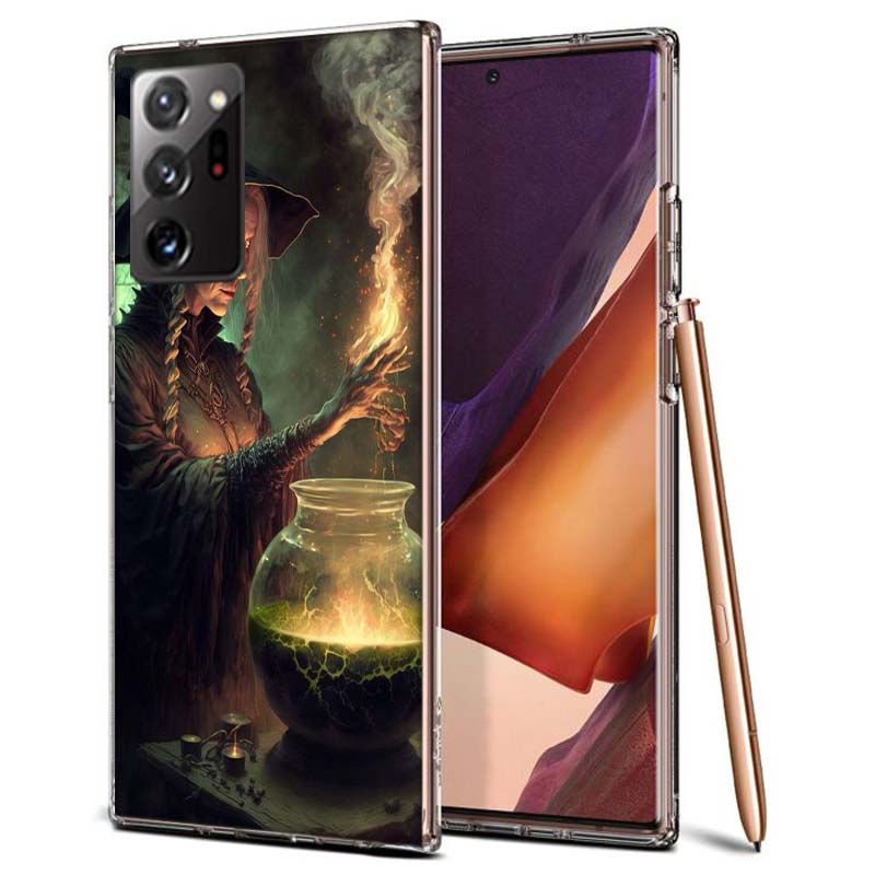 Witch Magic Phone Case For Samsung A70 A50S A40 A30 A20E A16 A26 A36 A56 A17 Galaxy Note 20 10 9 8 A71 A51 A41 A31 A21S A20S A10