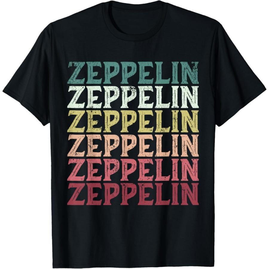 Ретро Цеппелин 70-х Дирижабль Блимпа Аэростат Зепелин Зепплин Футболка(1) S