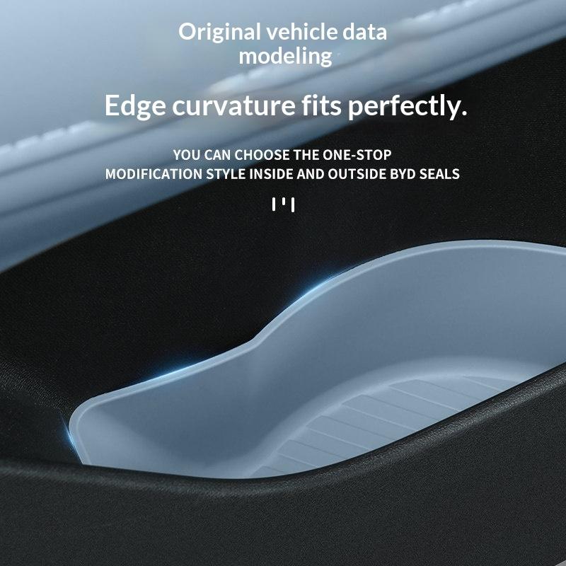 For Changan DEEPAL S05 Silicone Storage Box for Car Doors Scratch Resistant and Wear-resistant Storage Box Interior Accessories