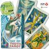 Thoth Tarot Deluxe by Aleister Tarot Reading Japanese Instruction Manual Authentic Tarot 78 Cards Crowley, Instructions, Included, Cards,