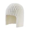Winter and Autumn Knitted Wig Fashionable Ear-protection Warm Woolen Hat Cold Protection Warm Pullover Hat