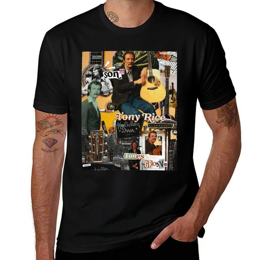 Tony Rice Erinnerungs T-Shirt Robust Lässig Arbeits T-Shirt