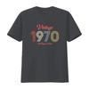 Vintage 1970 1974 Original Part T Shirt Retro Style 50th Birthday For Unisex Vintage Graphic Top For Everyday Wear