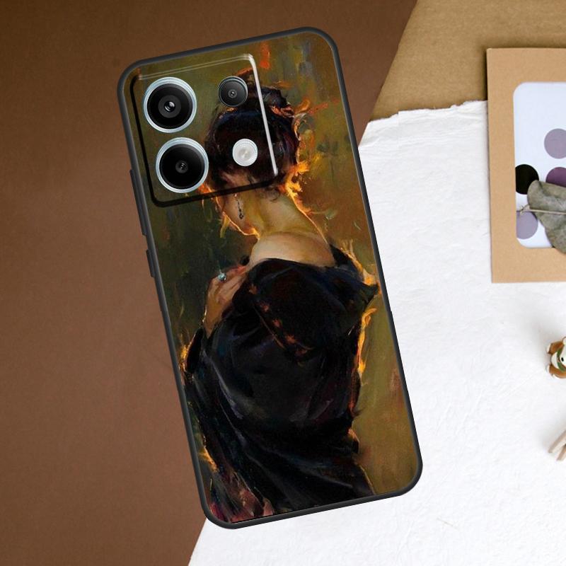 Renaissance Art Painting Case For Xiaomi Redmi Note 13 11 9 10 12 Pro Plus 9S 10S 11S 12S Redmi 13C 9C 10C 12C Cover