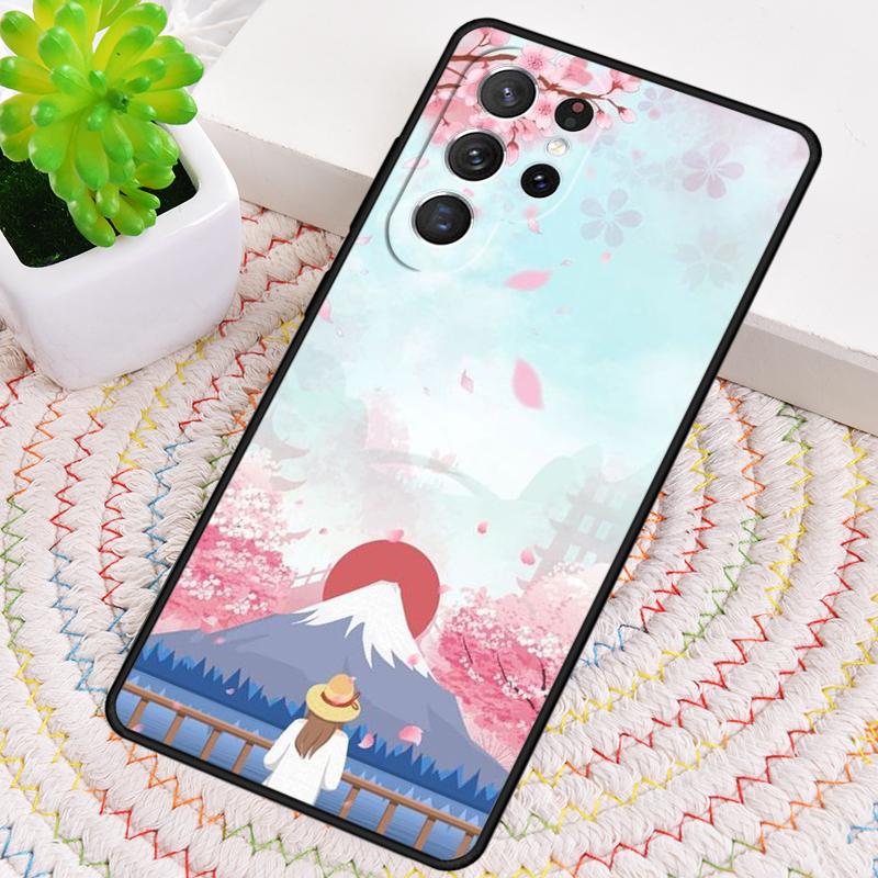 Mount Fuji Silicone Phone Case For Samsung Galaxy Note 10 Pro S26 S25 S24 S23 S22 S21 Plus S25Ultra Capa Cover