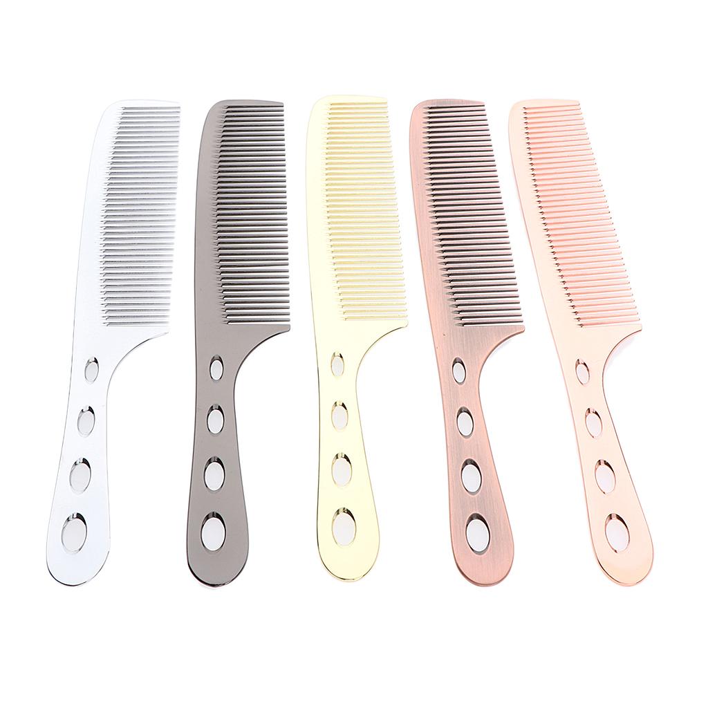 Detangling Barbers Comb Fine Tooth Styling Comb Anti Static Hairdressing Tool for Salon Hair Coloring