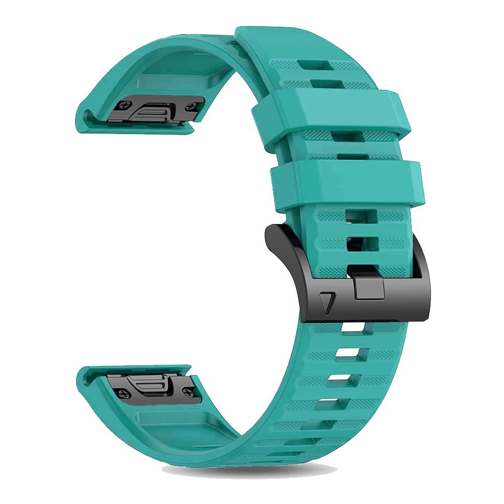 QuickFit 22mm 26mm Silicone Watch Band For Garmin Fenix 6 6X Pro 7X 7 8 E 5X 5 Plus Epix Gen 2 Forerunner 955 965 Tactix 8 Strap