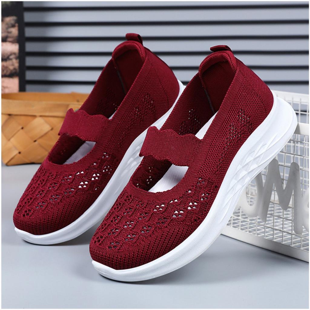 Dam Sommarnya Flätade Ihåliga Nät Skor, Tygskor, Mode Skor