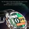 KT80 1.46 Inch Outdoor Smart Watch with Flashlight Health Monitor Multi Sport Modes Wristwatch