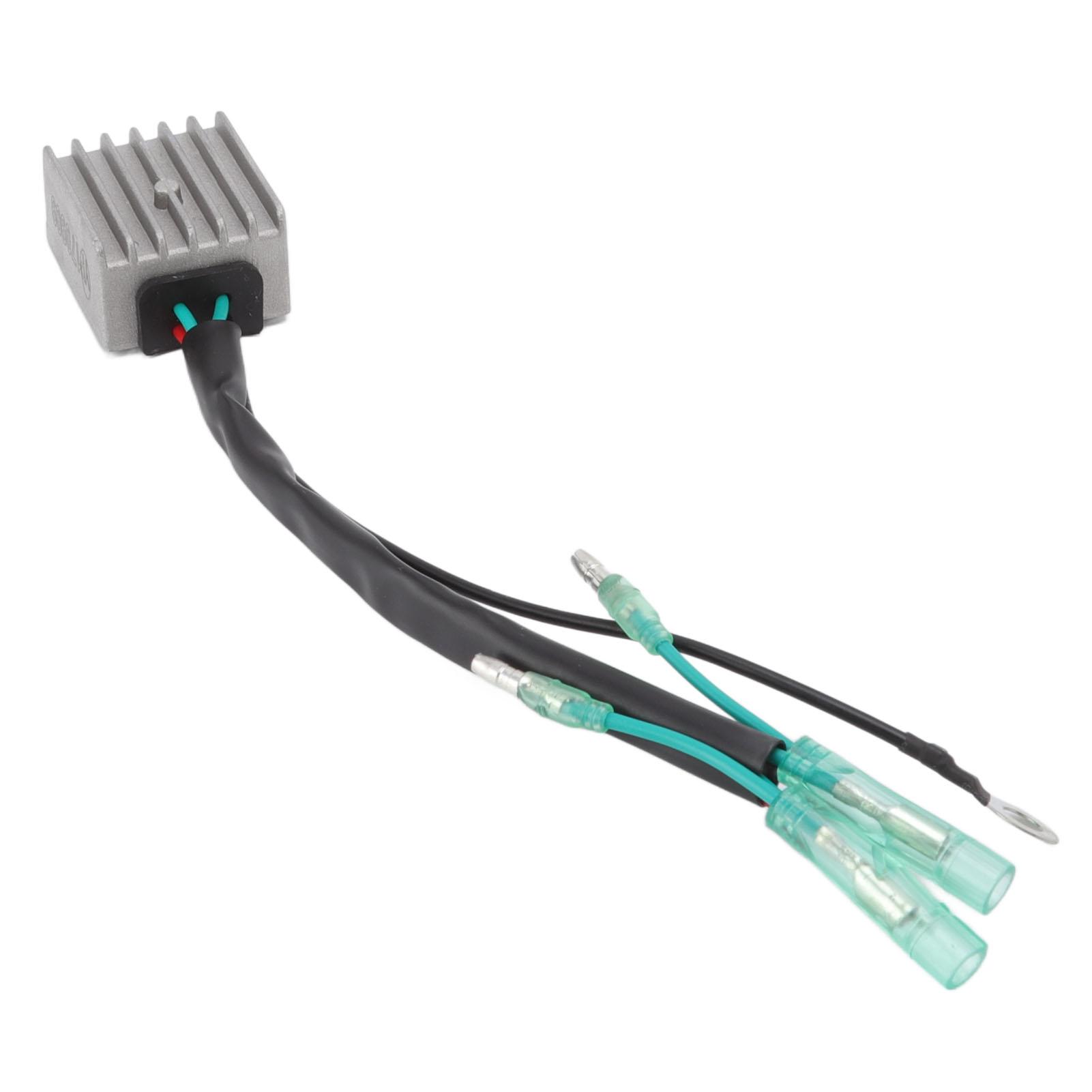 

Outboard Motor Voltage Rectifier Regulator Aluminum Alloy for 15HP 2 Stroke Boat Engine