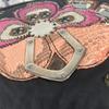 Prada Logo Embroidery Bag Crossbody Pochette Shoulder Bag Black/Multicolore