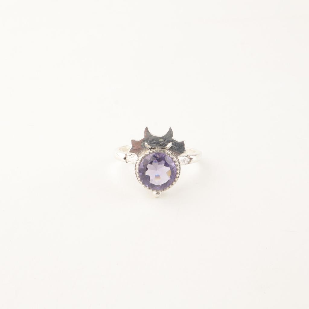Iolite Gemstone 925 Sterling Silver Jewelry Handmade Ring For Anniversary Gift RR-67-9