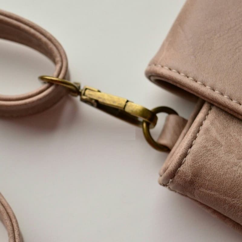 Borsa da sera retrò a pochette, borsa da polso di grande capacità