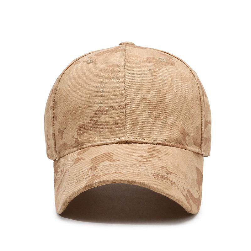 Unisex Camouflage Baseball Cap Outdoor Sun Hat for Men & Women Adjustable Leisure Sports Cap Female Snapback