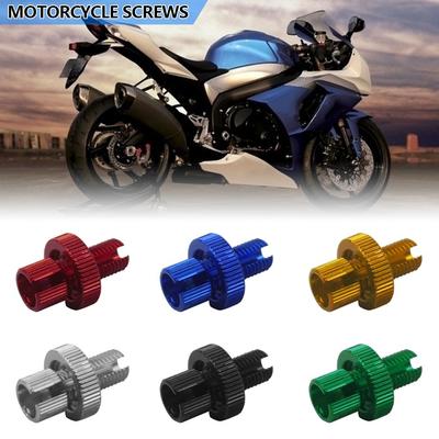 10mm M10 Motorcycle UTV ATV Bike Clutch Brake Cable Adjuster Durable Aluminum Alloy Bolt Nut Easy Installation