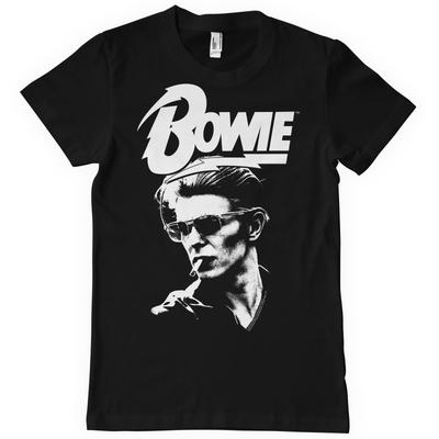 Offizielle Lizenz David Bowie Bowie Rauchendes Porträt T-Shirt