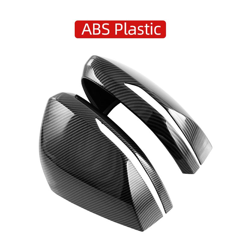 Karbonfiber Bil Bakspeil Klistremerke Deksel Trim Auto Ripebestandig Beskyttelsestilbehør For Kia Sportage NQ5 2022