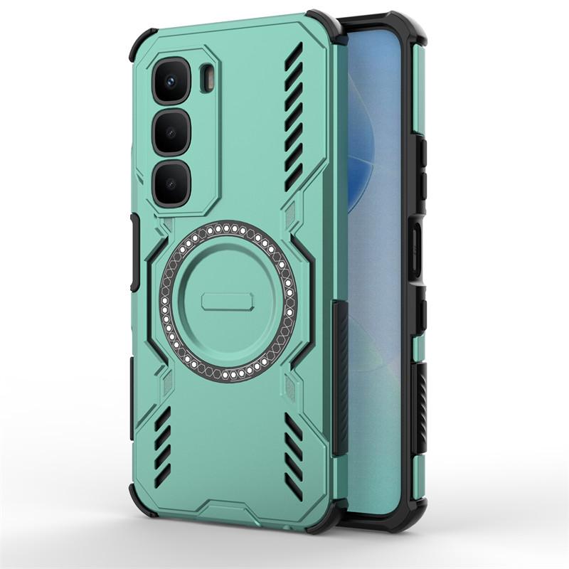 For Infinix Hot 60 4G Case Infinix Hot 60 4G Cover Heat Dissipation Magnetic Wireless Charging Phone Cases For Infinix Hot 60 4G