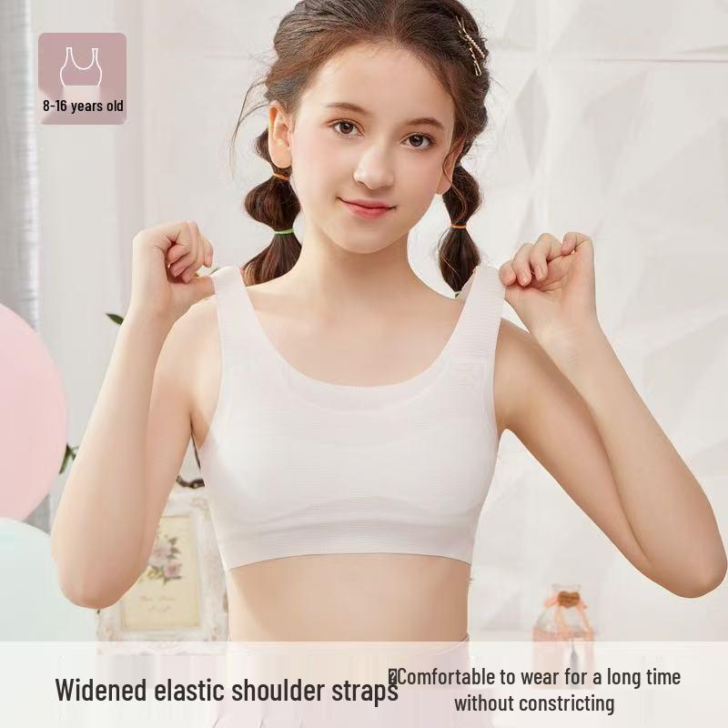 Tween Girls' Training Bra & Vest Set for Ages 10-14