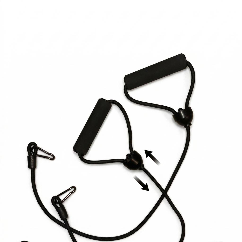 Stepper Multifunctional Trainer Chair Crunches Resistance Bands Adjustment Foldable Flexara