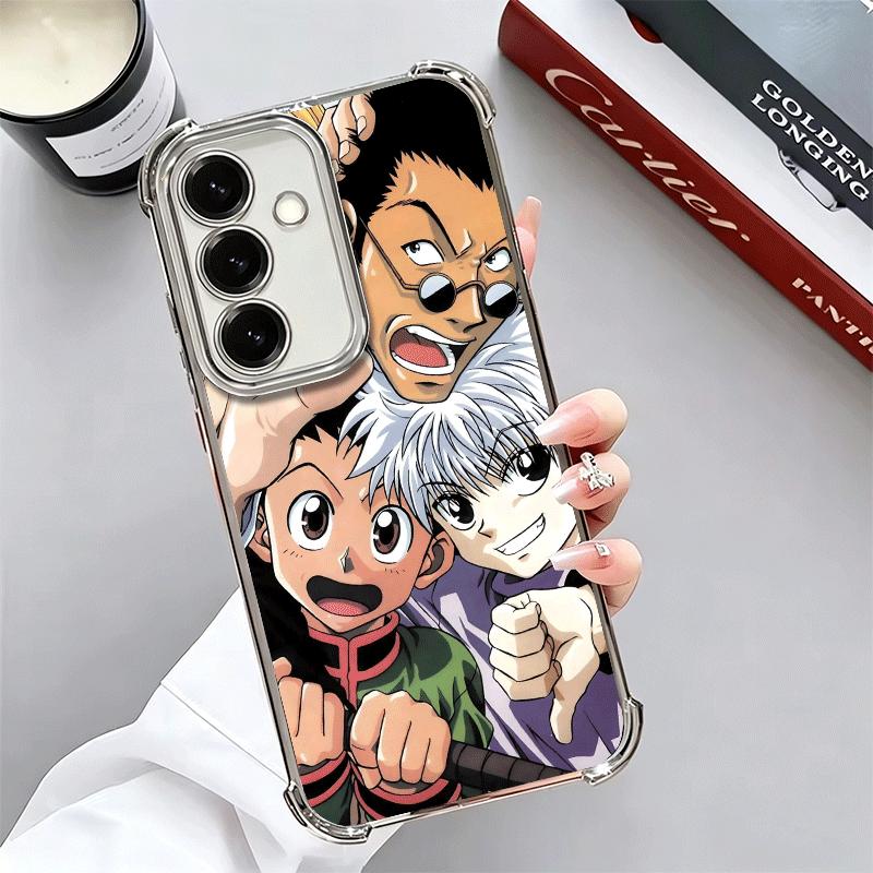 

Hunter X-Hunters Anime Soft Phone Case For Samsung A17 A27 A07 A37 A57 A16 A56 A15 A55 A14 A54 A13 A53 A26 A36 A25 A35 A24 A34 A Samsung A06 5G