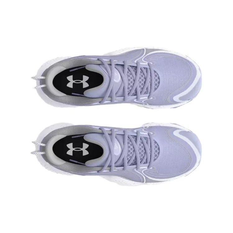 Under Armour Spawn 6 Celeste White Unisex Sneakers Purple Mod-Grey 3027263-500