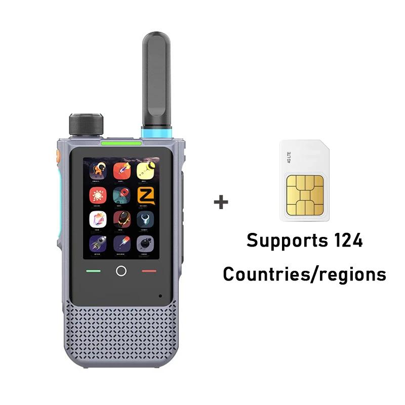 Source ZELLO Foreign Trade Walkie-talkie Android POC Walkie-talkie Realptt Touch Screen Public Network Manufacturer Wholesale