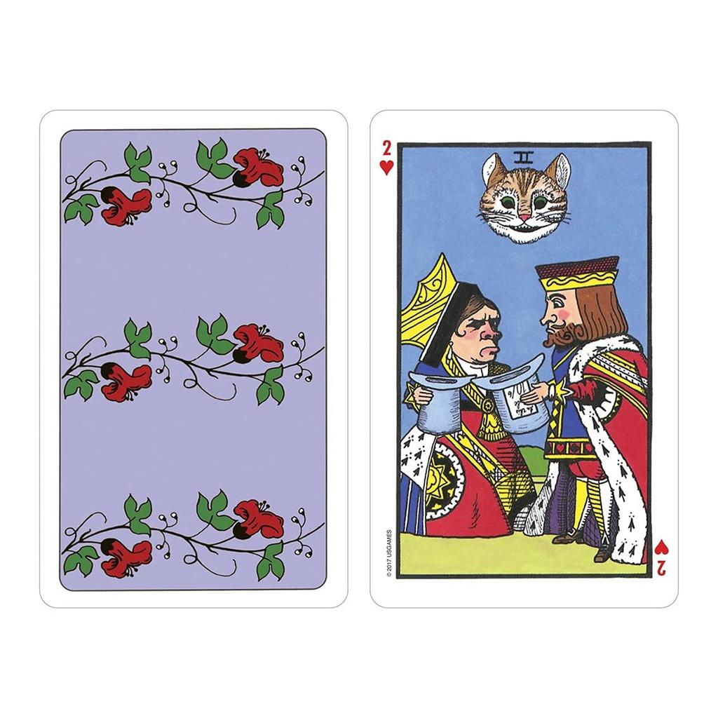 Kancharo Tarot Card Set Wonderland Tarot in a Includes a Japanese Tarot Card Basic Instruction Manual and Pouch 80-Card [The Tin] (Authentic)